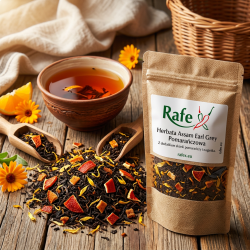 Herbata Assam Earl Grey Pomarańczowa 100g